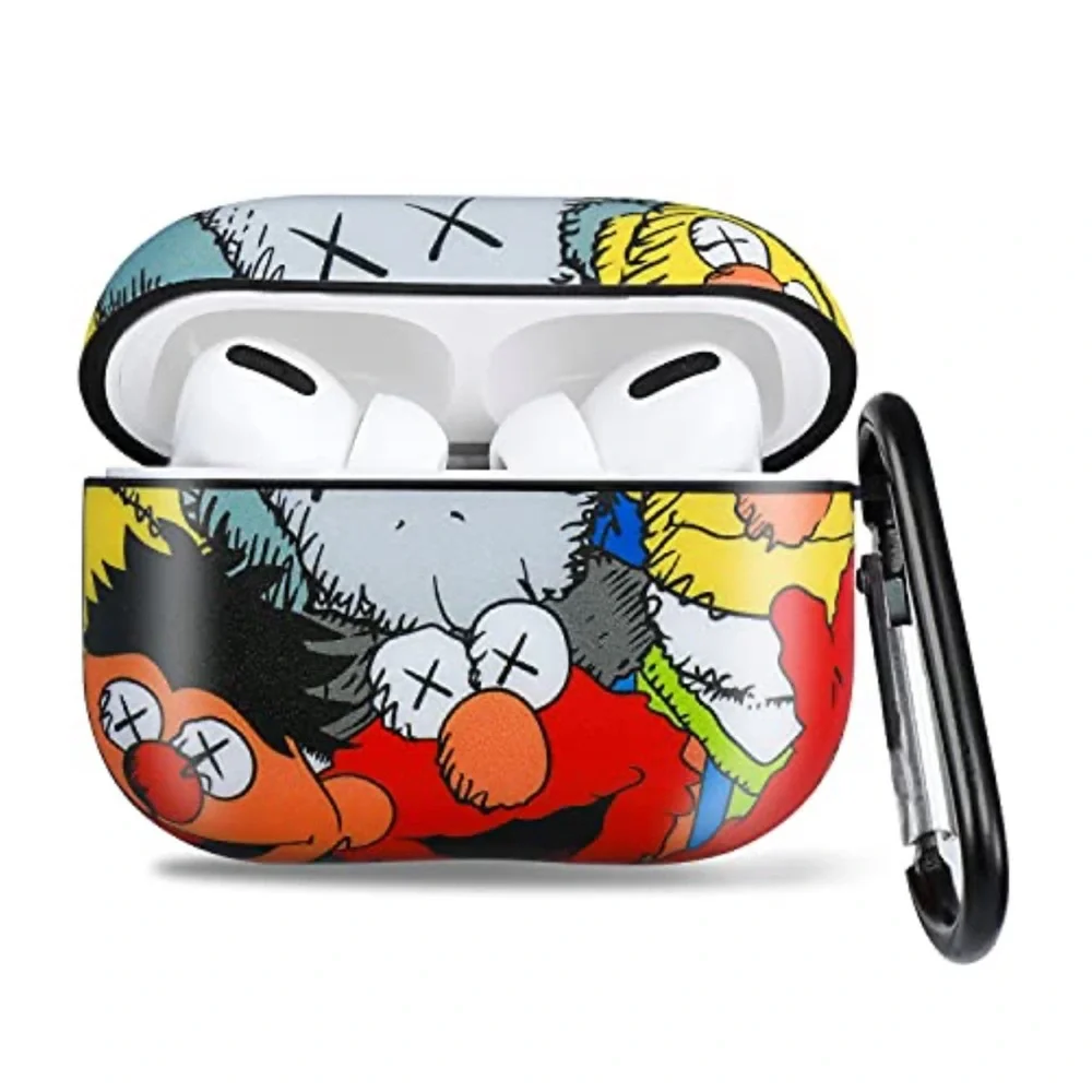Airpod Cover Plus‎ Lanyard & Keychain Set Sesame Street Theme